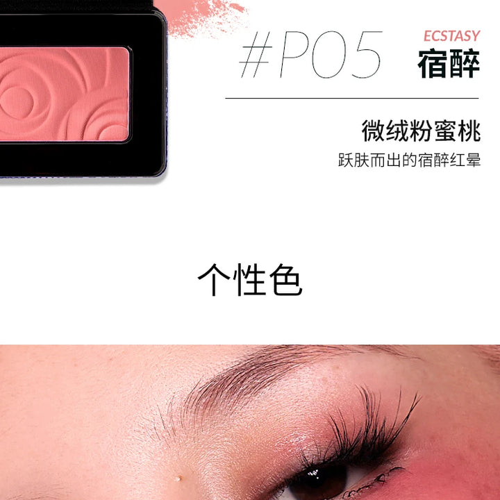 Kaleidos Blush Palette Makeup Waterproof Matte Finish For Cheek Facial Blusher On Vegan Korean Cosmetics Cruelty Free