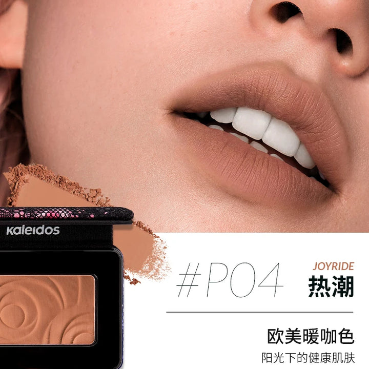 Kaleidos Blush Palette Makeup Waterproof Matte Finish For Cheek Facial Blusher On Vegan Korean Cosmetics Cruelty Free