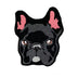 Imitation cashmere floor mat cute pug pet special-shaped home blanket bedroom carpet