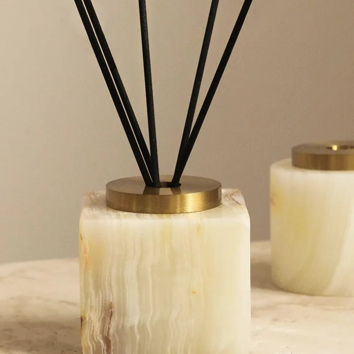 Square Aromatherapy Bottle Round Empty Display Decor Bathroom Aromatherapy Bottle Luxury Living Room Hotel Home Decoration