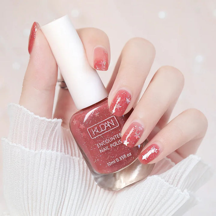 Water Go Through Cruelty-free Can be Peel off Vegan Muslim Halal Nail Polish