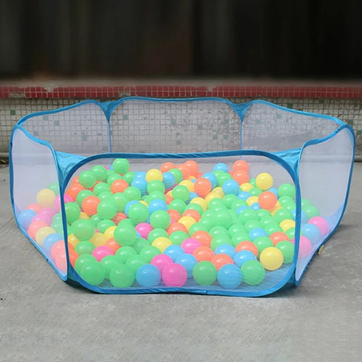 Toddlers Ball Play Pool Tent Baby Educational Toy Ball Pit Inflatable Ball Play Pit Playpen Ball Pit Baby Toy Ball Tent