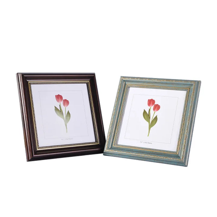 European Square Photo Frame 10 Inch & 12 Inch Decorative Picture Frame Home Decor and Memories, Stylish Artwork Display Frame