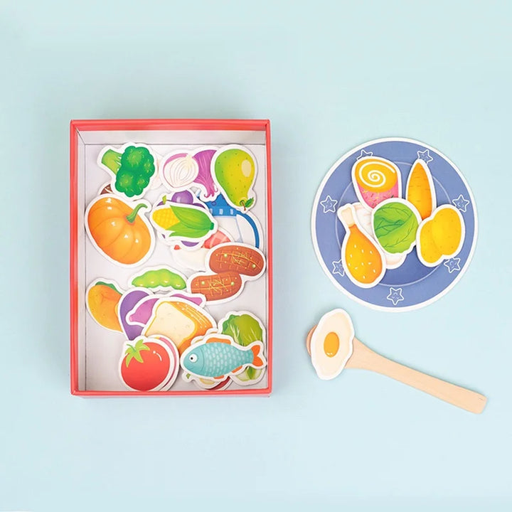 Parent-Child Interaction Play House Simulation Feeding Game Early Childhood Education Fine Motor Educational Toys