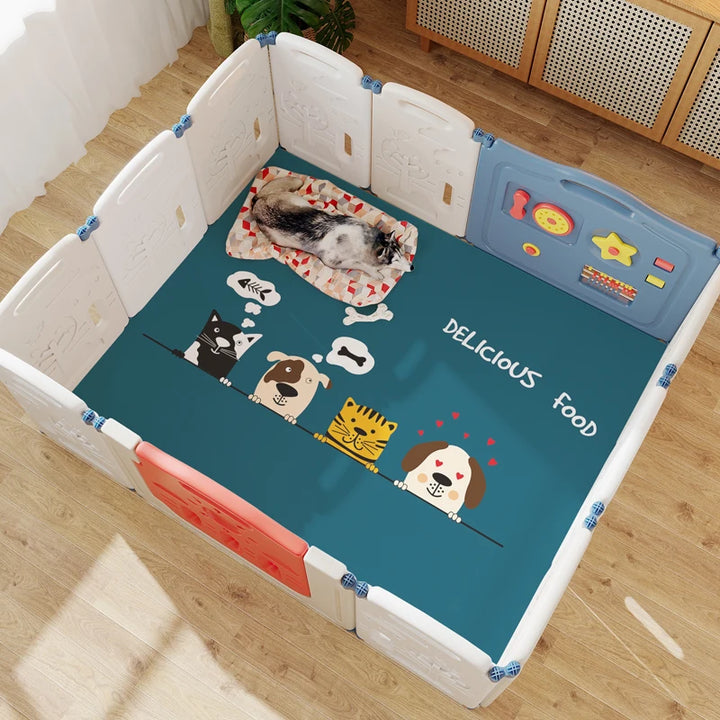 VIKAMA Pet Mat For Cats And Dogs, Pet Barrier Mat, Dog Bed Mat, Cat Bed Mat, Waterproof, Urine-Proof, Anti-Cat Hair
