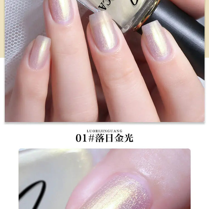 Glitter Nail Polish Cruelty-free Quick Dry Nail Varnish Enamel
