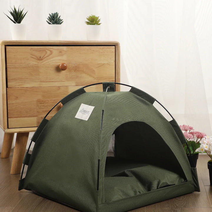Pet Tent Bed Cats House Supplies Products Accessories Warm Cushions Furniture Sofa Basket Beds Winter Clamshell Kitten Tents Cat