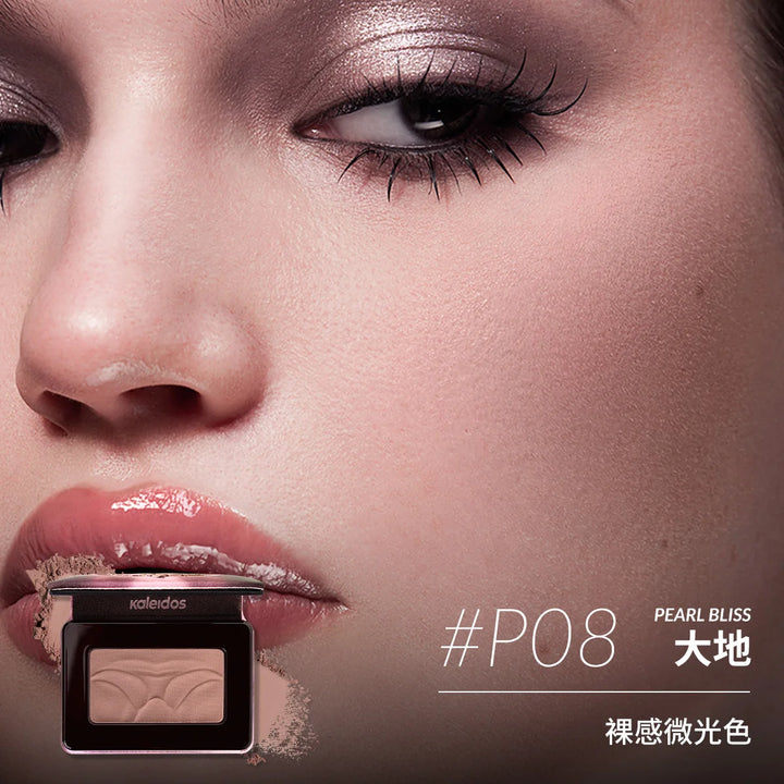 Kaleidos Blush Palette Makeup Waterproof Matte Finish For Cheek Facial Blusher On Vegan Korean Cosmetics Cruelty Free