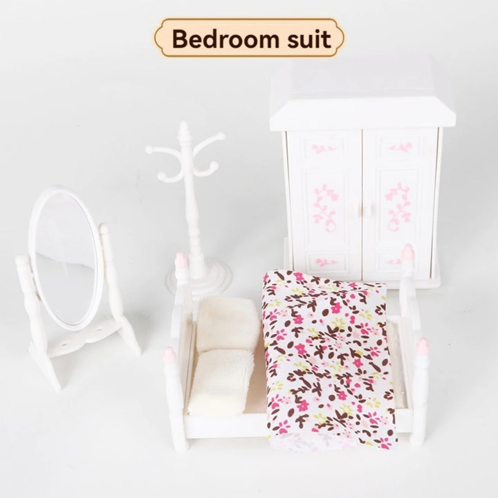 Children's simulated play house mini toy model ornaments