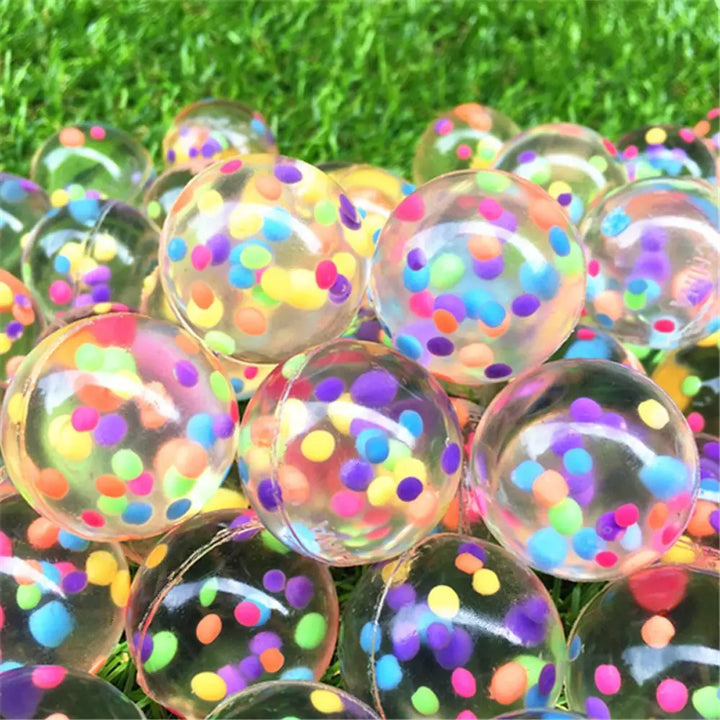 Bouncy Toys Funny Pinball Floating Ball Toy Balls Kids Balls Rubber Ball Jelly Bouncing Balls Bouncing Balls Jumping  Balls