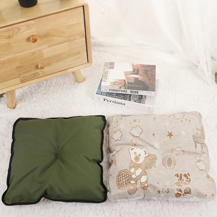 Pet Tent Bed Cats House Supplies Products Accessories Warm Cushions Furniture Sofa Basket Beds Winter Clamshell Kitten Tents Cat